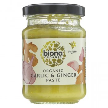 Biona Organic Garlic & Ginger Paste - 130g