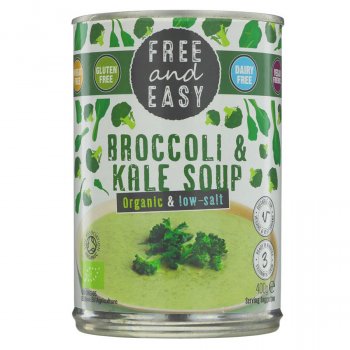 Free and Easy Broccoli & Kale Soup - 400g