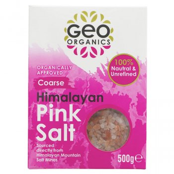 Geo Organics Himalayan Pink Salt - Coarse - 500g