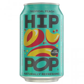 Hip Pop Tropical Peach - 330ml