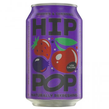 Hip Pop Berries & Cherries - 330ml