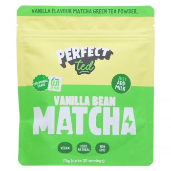 PerfectTed Matcha Green Tea Powder - Vanilla Bean - 75g