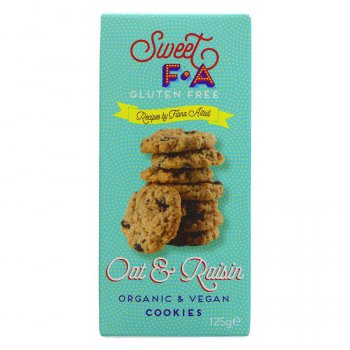 Sweet FA Gluten Free Cookies - Oat & Raisin - 125g