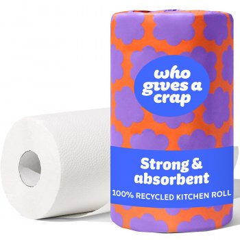 Who Gives a Crap Strong & Absorbent Recycled Kitchen Roll - 150 Sheets