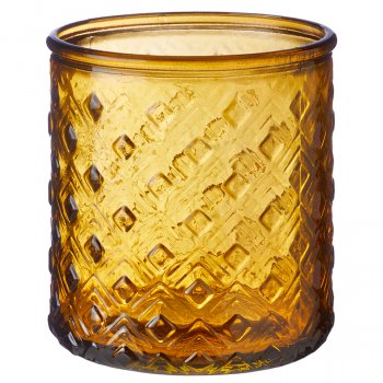 Recycled Glass Nihon Tumbler - Amber