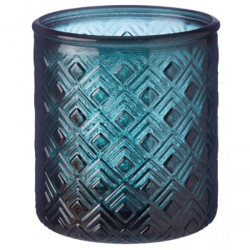 Recycled Glass Nihon Tumbler - Prussian Blue