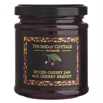 Thursday Cottage Spiced Cherry Jam with Cherry Brandy - 210g