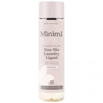 Miniml Non-Bio Laundry Liquid - Calming Jasmine & Vanilla - 1L - 33 Washes