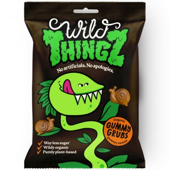 Wild Thingz Organic Gummy Grubs - 130g