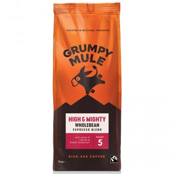 Grumpy Mule Fairtrade High & Mighty Coffee Beans - 1kg