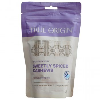 Sunshine Nuts Sweetly Spiced Cashew Nuts - 200g