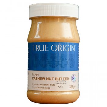 Sunshine Nuts Plain Cashew Nut Butter - 386g
