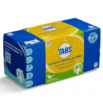 ecoLiving TABS Washing Up Tablets - Lemongrass - 30 pack