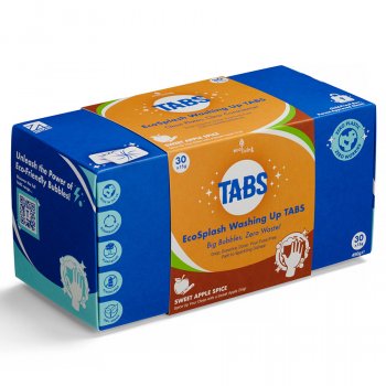 ecoLiving TABS Washing Up Tablets - Sweet Apple Spice - 30 pack