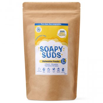 ecoLiving Soapy Suds Dishwasher Powder - Fragrance Free - 750g