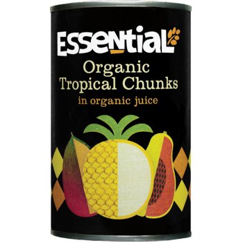 Essential Trading Organic Tropical Fruits in Organic Juice - 400g