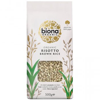 Biona Organic Brown Risotto Rice - 500g