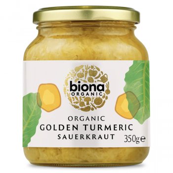 Biona Organic Golden Turmeric Sauerkraut - 350g