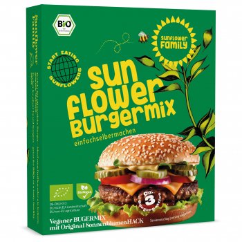 Sunflower Family Organic Sunflower Burger Mix - 90g