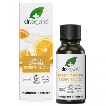 Dr Organic Sweet Orange Essential Oil - 10ml