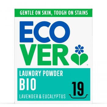 Ecover Bio Washing Powder - Lavender & Eucalyptus - 950g - 19 Washes