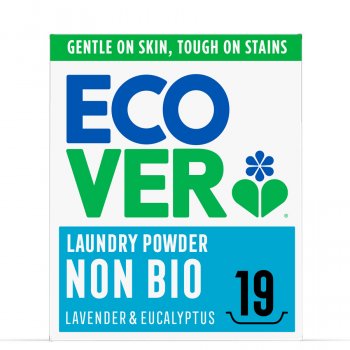 Ecover Non Bio Washing Powder - Lavender & Eucalyptus - 950g - 19 Washes
