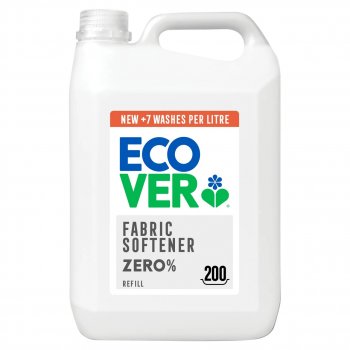 Ecover Zero Concentrated Fabric Softener - 5L - 200 Washes