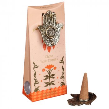 Carnatia Incense Cones - Chase your Dreams - 12 Cones