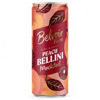 Belvoir Non-Alcoholic Peach Bellini - 250ml