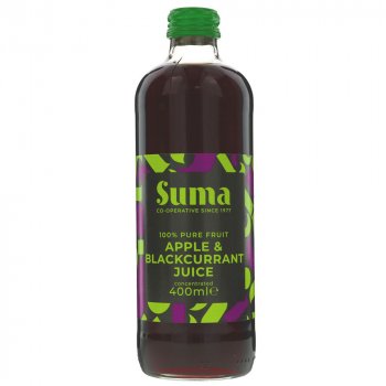 Suma Apple & Blackcurrant Juice - 400ml