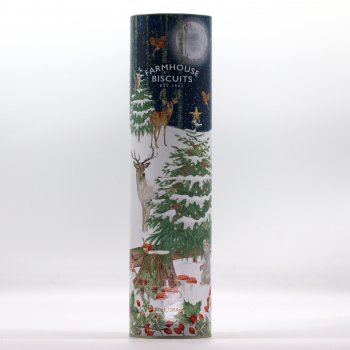 Farmhouse Biscuits Woodland Scene Tube - Spiced Oat Crumble - 300g