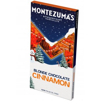 Montezuma's Blonde Chocolate Cinnamon Bar - 90g