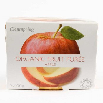 Clearspring Apple Puree - 2 x 100g