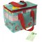 Recycled Lunch Bag World Map