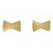 Kashka London Childrens Bows and Pins Gold Earrings