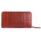 Elvis & Kresse Reclaimed Firehose Zip Purse - Red