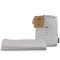 Panda Kids Bamboo White Fitted Cot Bed Sheets - Pack of 2
