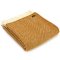 Pure New Wool Fishbone Throw - Mustard