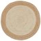 Sariska Round Jute Rug - 120cm