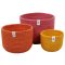 Respiin Tall Jute Basket Set - Fire