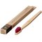 ecoLiving Beech Wood Toothbrush - Medium - Red Bristles