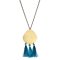 Amnesty Tassel Trio Pendant