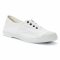 Natural World Organic Cotton Canvas Sneakers - White