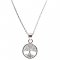Fair Trade Silver Coloured Tree of Life Necklace