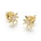So Just Shop Gold Star Earrings