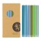 Fair Trade Eco Dinner Candles - Cool - Pack of 6