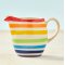 Hand Painted New Rainbow Milk Jug