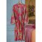 Tiger Stripe Dressing Gown - Pink & Orange