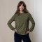 Lily & Me Eastcombe Top - Olive