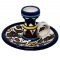 Ceramic Floral Candle Holder